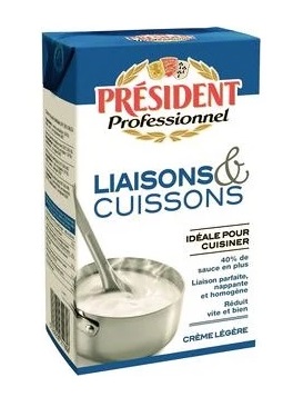 CREME LIQUIDE PRESIDENT 18%MG